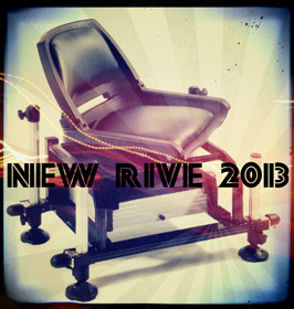 Nouveauté Rive 2013 - Station de pêche feeder - siege Rive